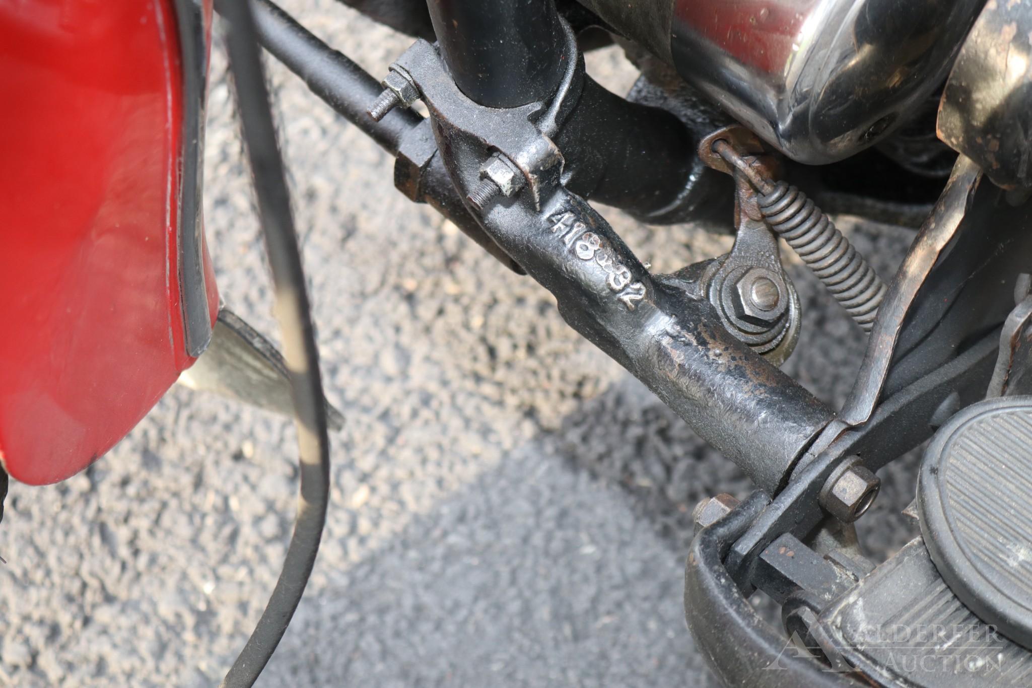 1947 Harley Davidson Flathead