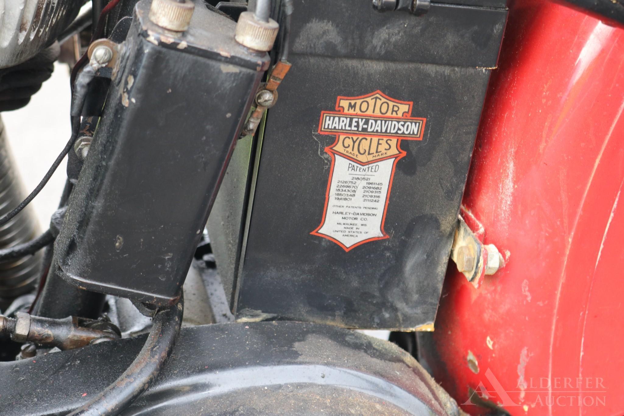 1947 Harley Davidson Flathead