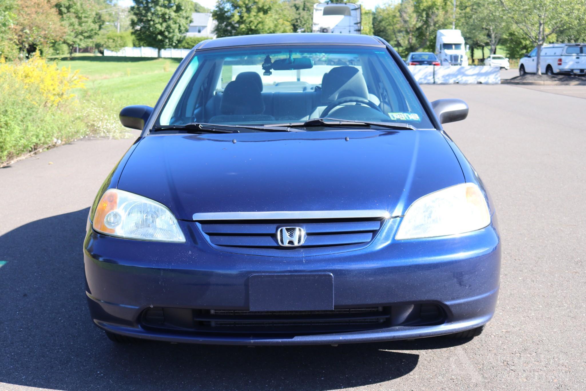 2003 Honda Civic Passenger Car, VIN # 2HGES16533H608122