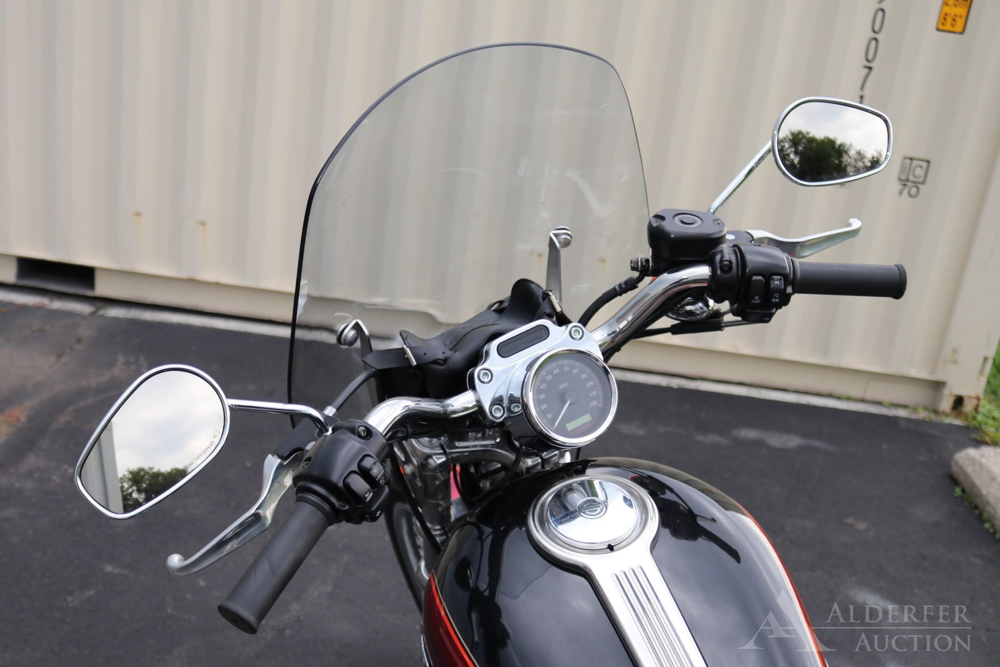2005 Harley-Davidson XL 1200C Motorcycle, VIN # 1HD1CGP175K419945
