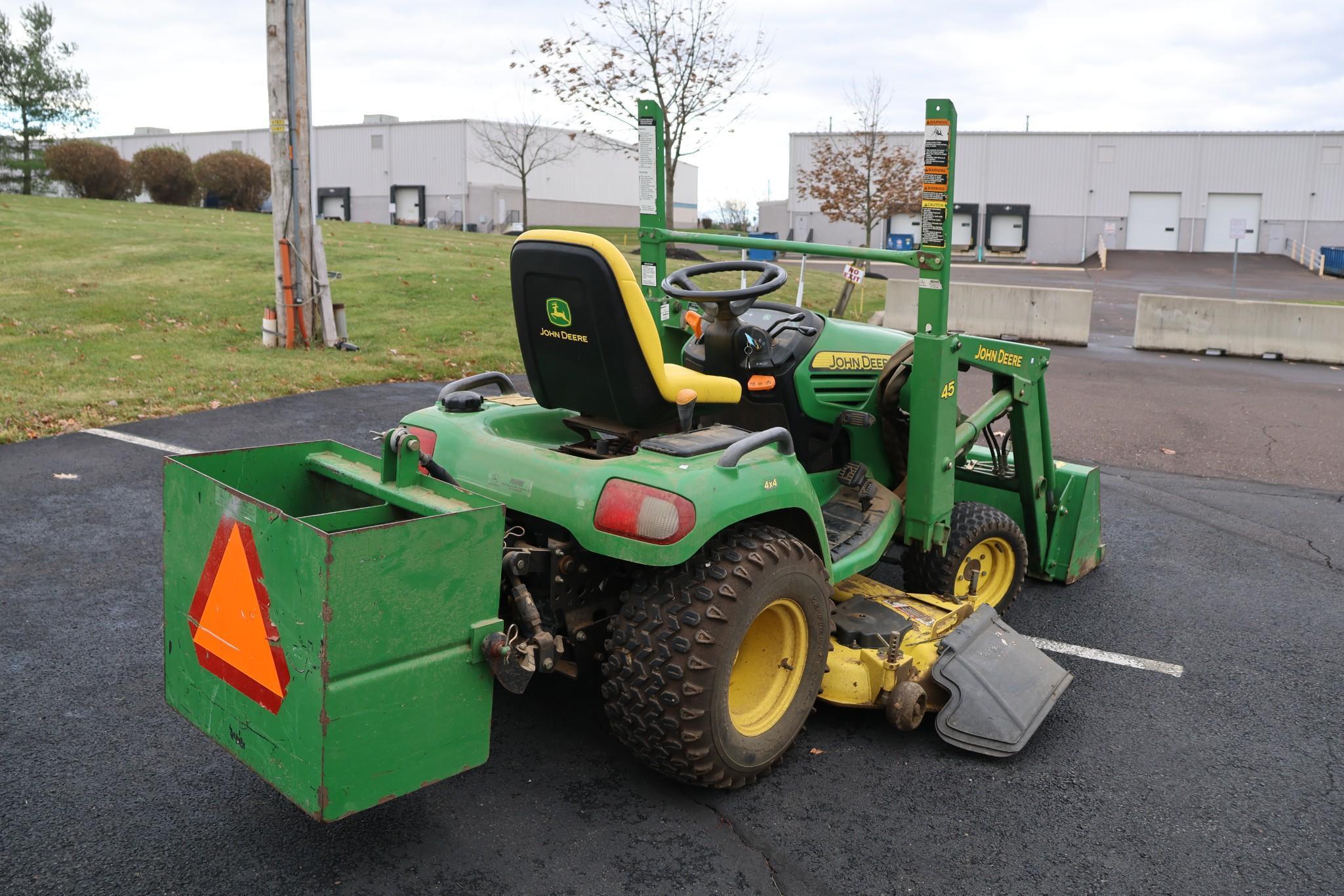 2006 John Deere x728 Ultimate W/45 Loader