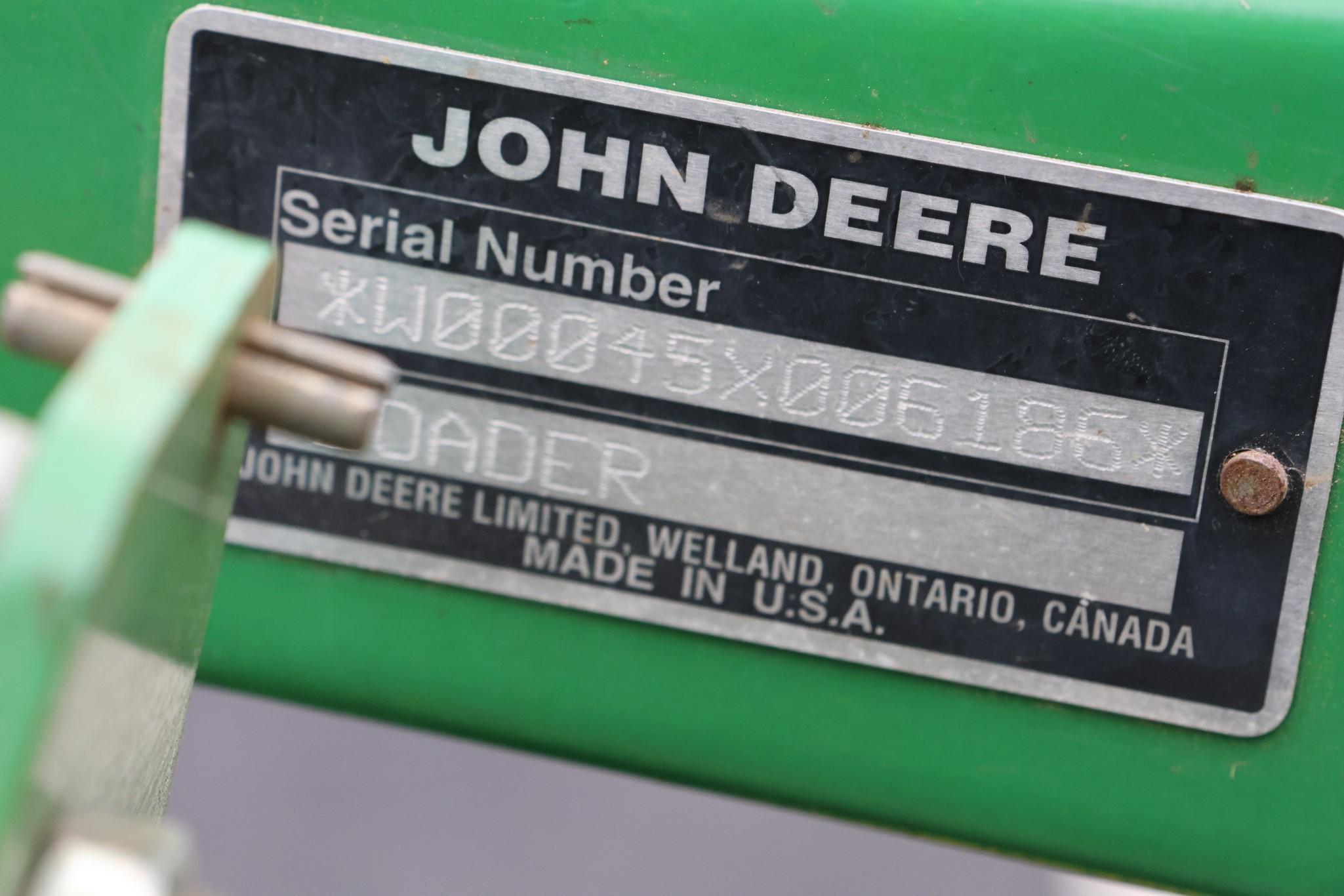 2006 John Deere x728 Ultimate W/45 Loader
