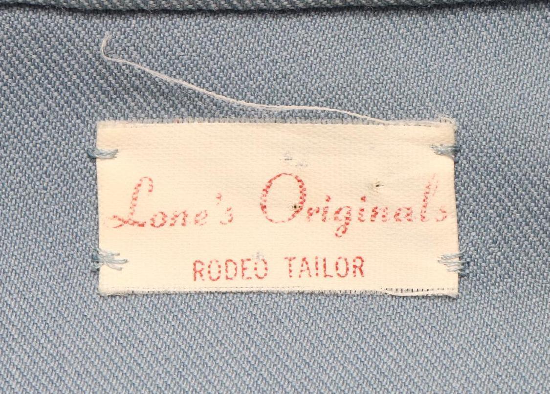 Lone Ranger And Cisco Kid Outfits Attributed To Chuck Medwork