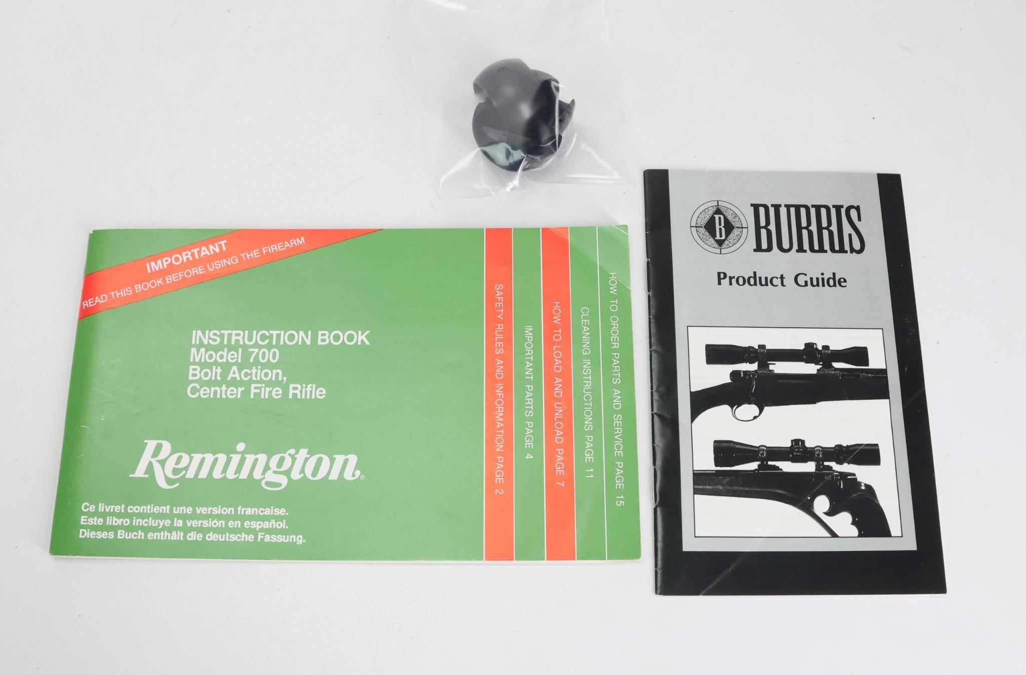 Engraved Remington 700 BDL DBM Bolt Action Rifle