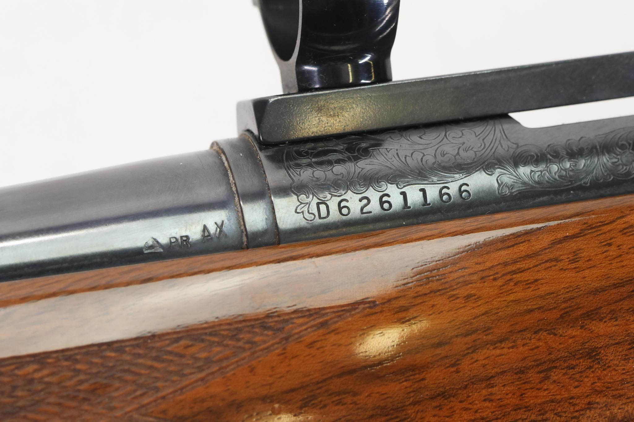 Engraved Remington 700 BDL DBM Bolt Action Rifle