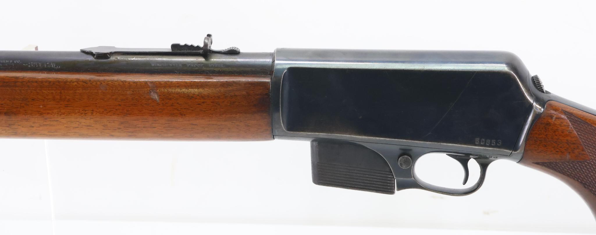 Rare Winchester Model 1907 Semi Automatic Rifle