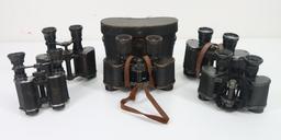German, French And US Military Binoculars