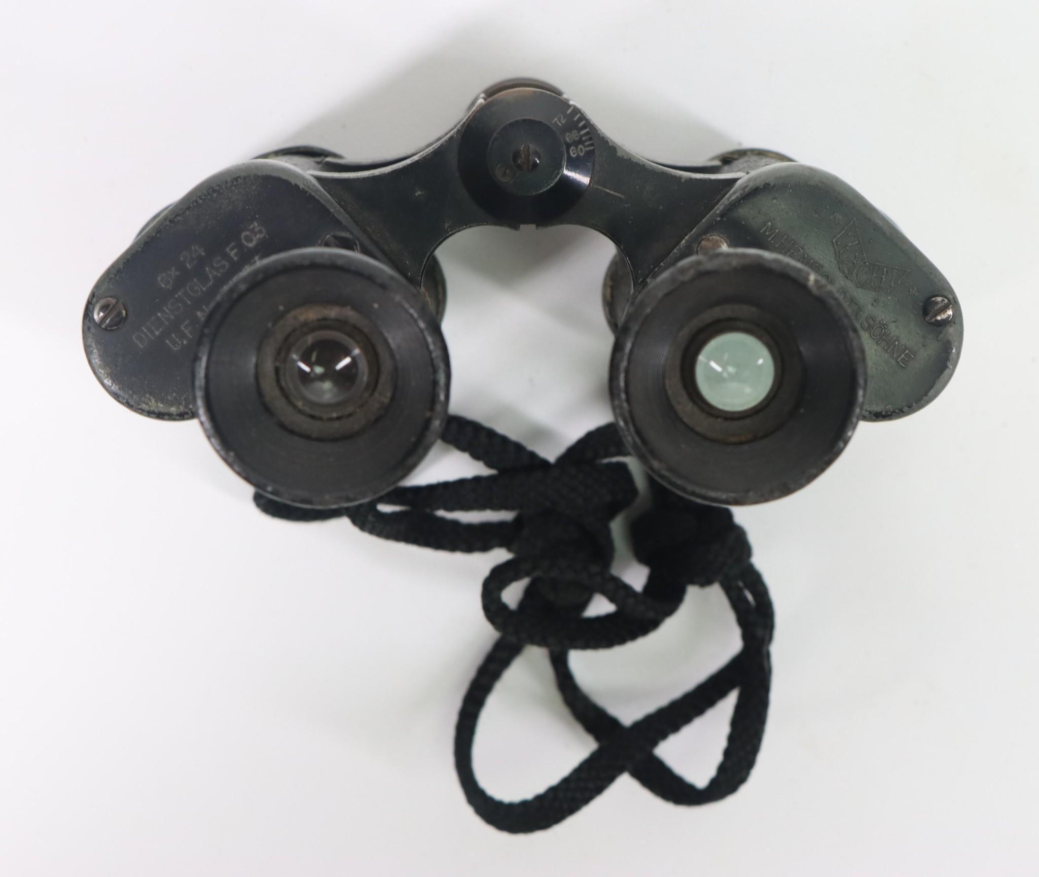 German, French And US Military Binoculars