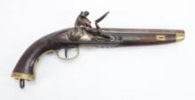 Belgian Military Style Flintlock Pistol