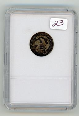 1833 Capped Bust Dime - F