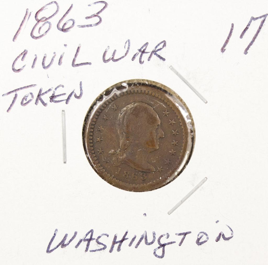 1863 Civil War Token