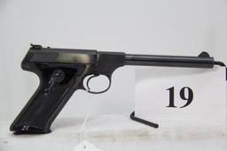 Colt, Model Targetsman, Semi Auto Pistol, 22 cal,