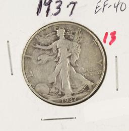 (2)1937-S WALKING LIBERTY