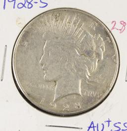 1928-S PEACE DOLLAR