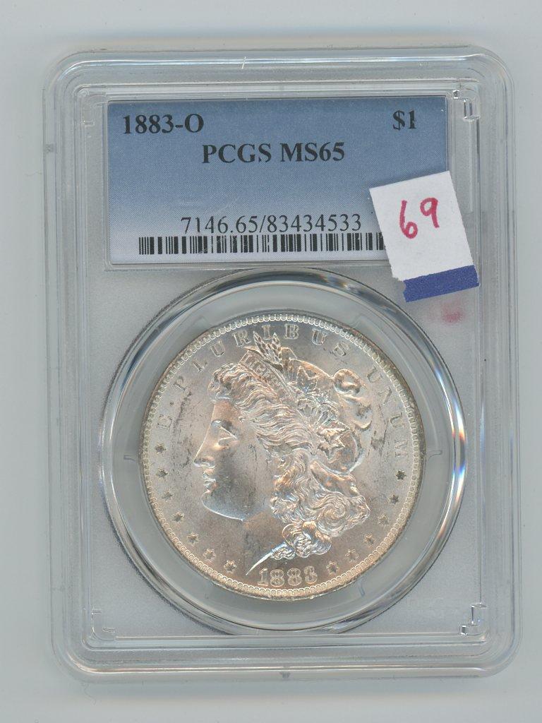 1883-O MORGAN DOLLAR