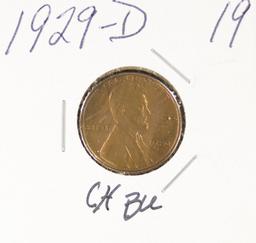 1929 - D LINCOLN CENT - BU