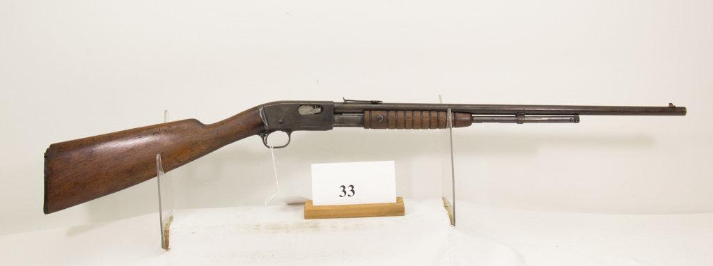 Remington, Model 12, Pump Rifle, 22 cal,