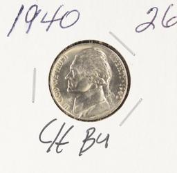 1940 - JEFFERSON NICKEL - BU