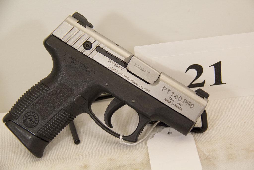 Taurus, Model PT140 Pro, Semi Auto Pistol, 40