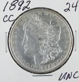 1892- CC MORGAN DOLLAR - UNC