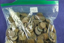 500 - WHEAT EAR LINCOLN CENTS