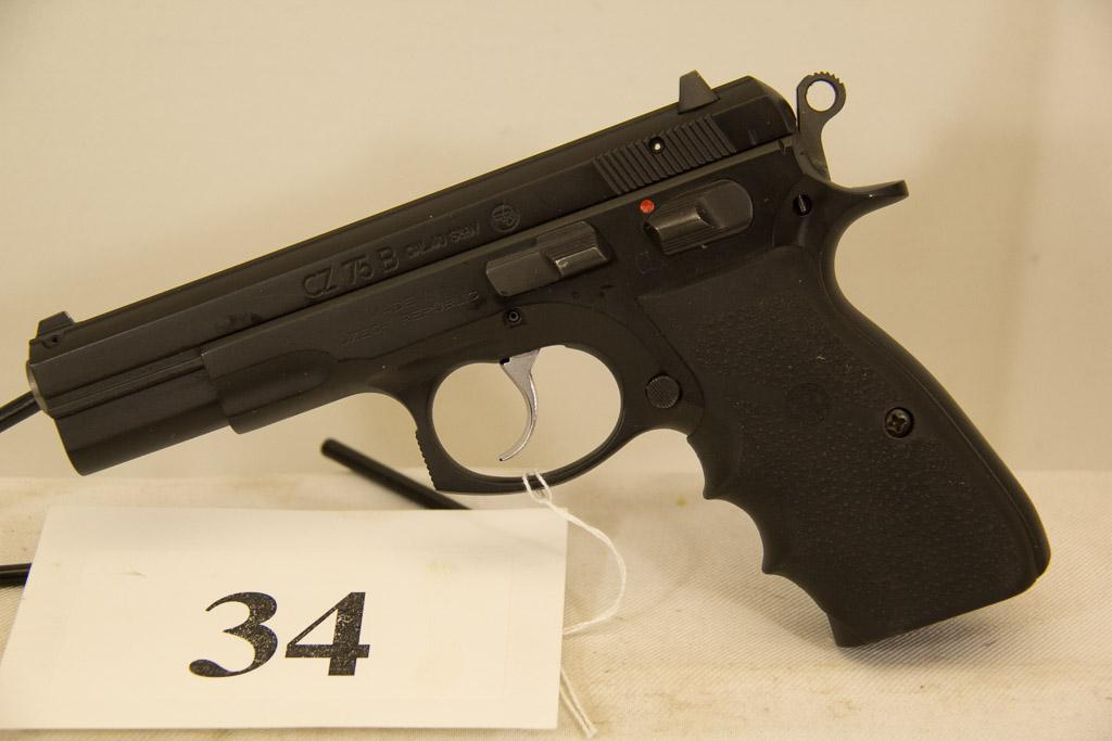 CZ, Model 75B, Semi Auto Pistol, 40 cal,