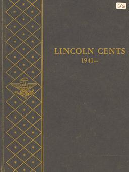 COMPLETE SET -1941-1974 LINCOLN CENTS