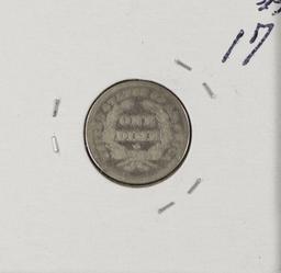 1839-O SEATED LIBERTY DIME - VG+