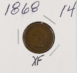 1868 - INDIAN HEAD CENT - XF