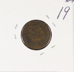 1876 - INDIAN HEAD CENT - G+