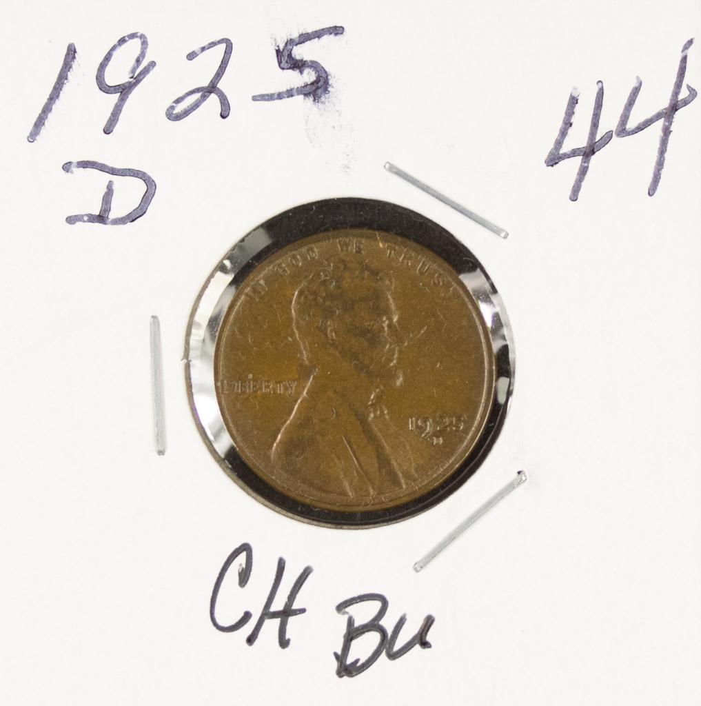 1925-D LINCOLN CENT -BU