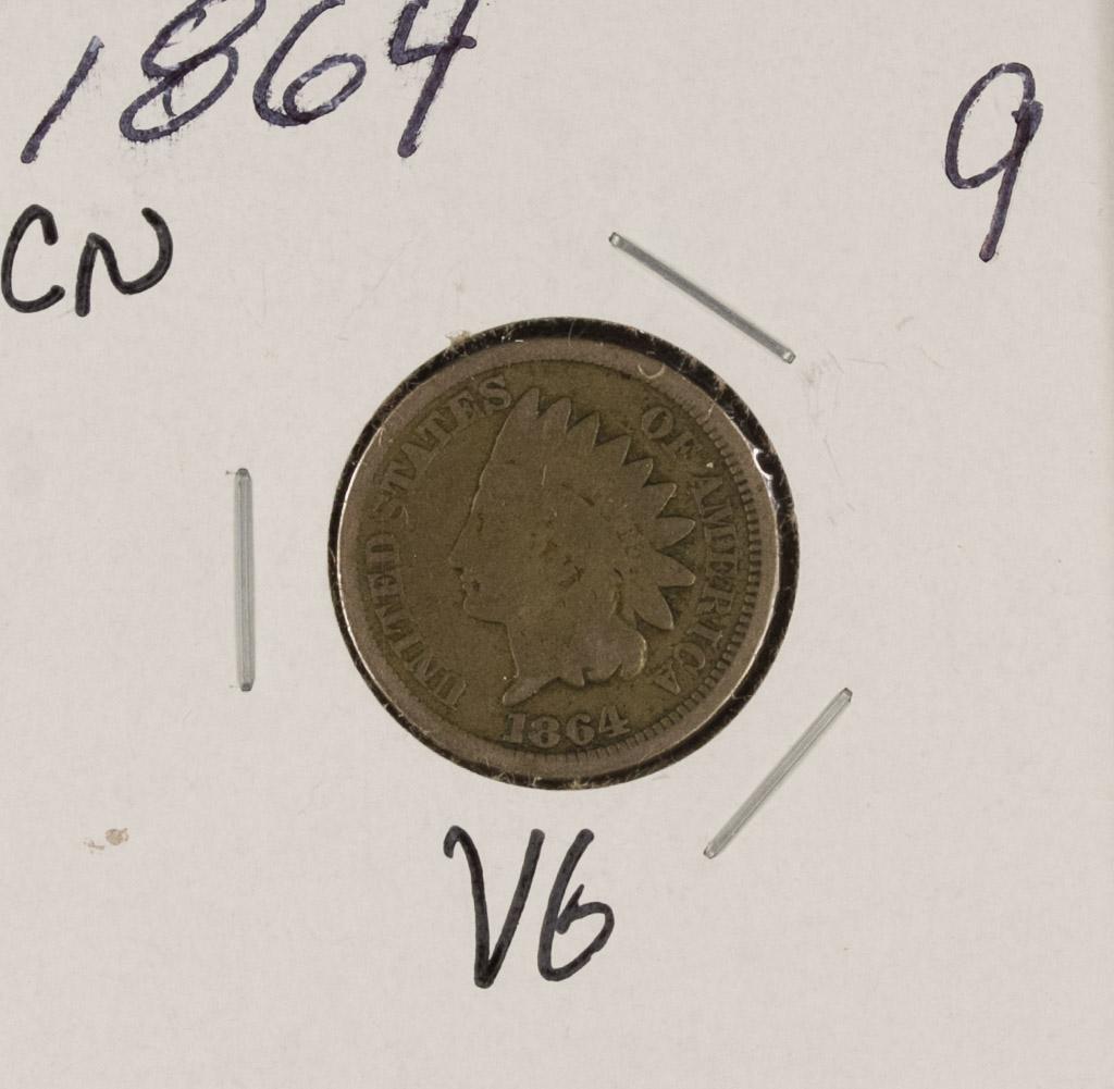 1864CN - INDIAN HEAD CENT - VG