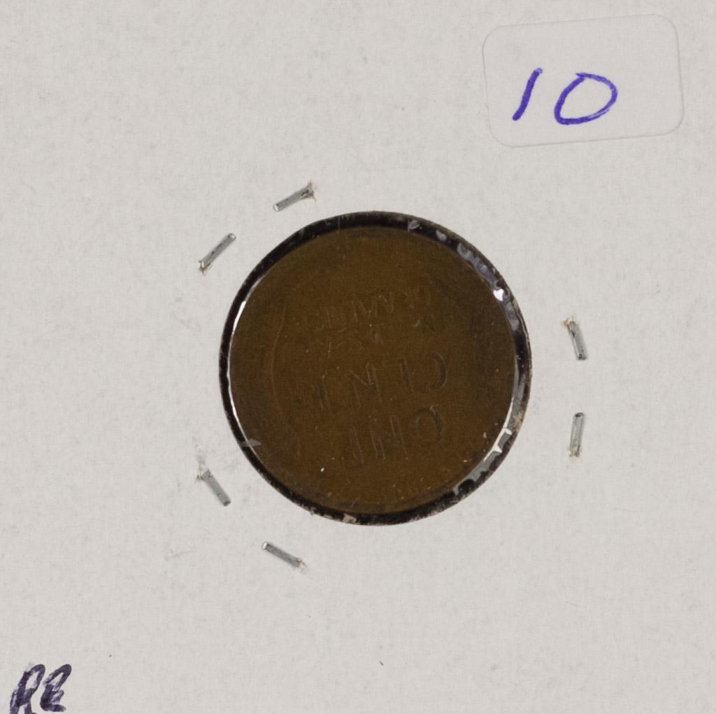 1922 DIE 1 - LINCOLN CENT - VG