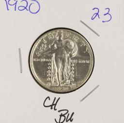 1920 - STANDING LIBERTY QUARTER -CH BU