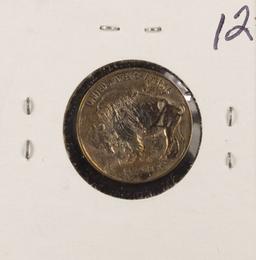 1913 Buffalo Nickel, UNC/REV Scratch