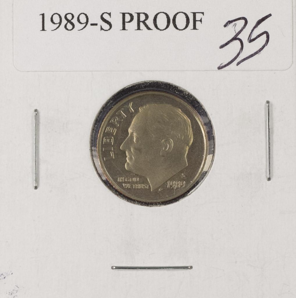 Lot of 3, 1989-S Proof 1990-S Proof, 1992-S