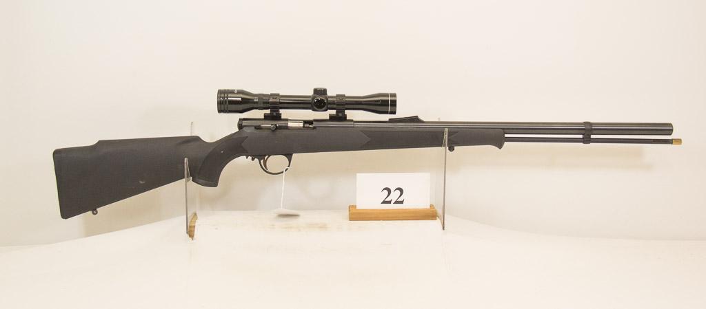 C V A, Black Powder Rifle, 50 cal, 4 x Tasco Scope