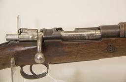 Military, Model Mauser, Bolt Rifle, 7.62 cal,