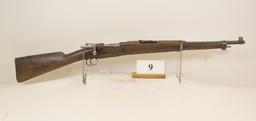 Military, Model Mauser, Bolt Rifle, 7.62 cal,