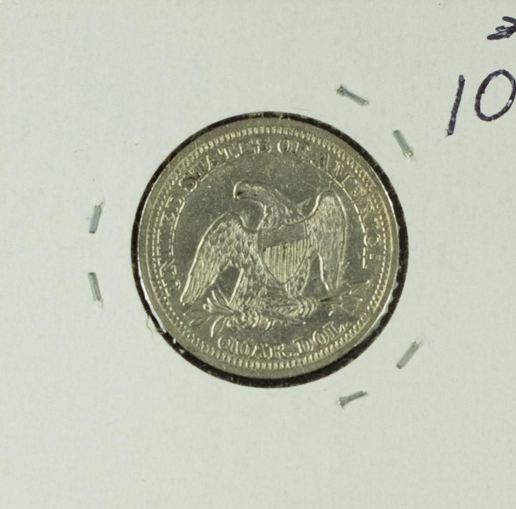 1856 - LIBERTY SEATED QUARTER