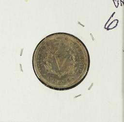 1906 LIBERTY "V" NICKEL CH BU