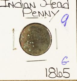1865 INDIAN HEAD CENT - G