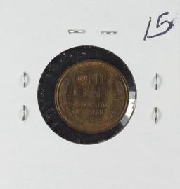 1909 VDB LINCOLN CENT - AU+