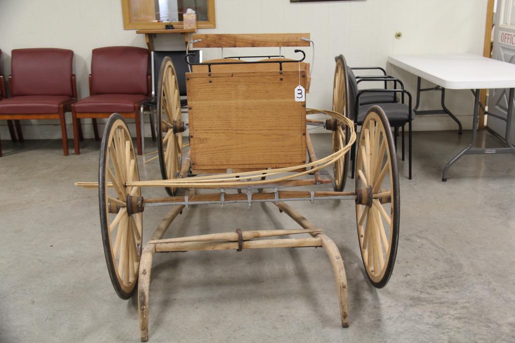 HORSE SINGLE SEATED BUGGY