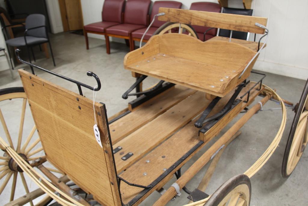 HORSE SINGLE SEATED BUGGY