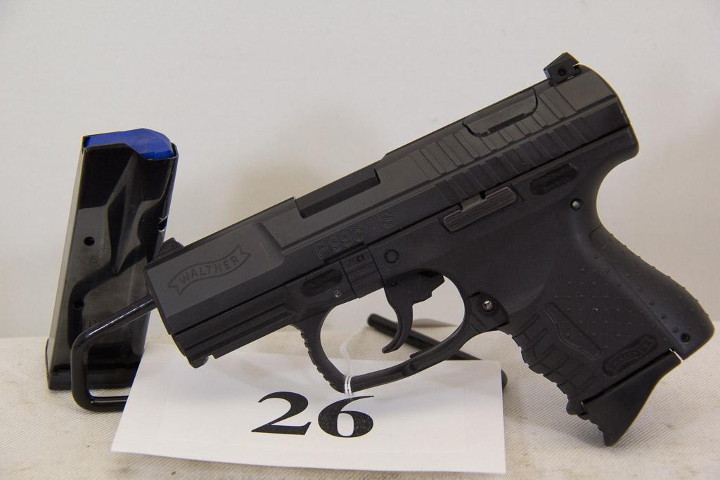 Walthers, Model 99CAS, Semi Auto Pistol, 9 mm