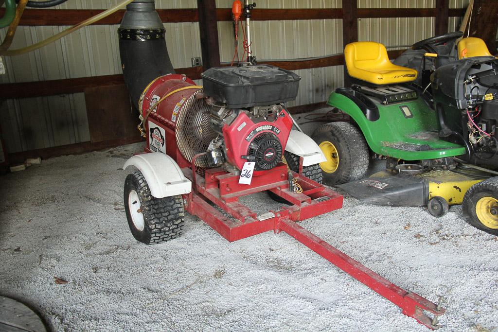 16 HP Gas Tow Behind Buffalo Turbine Debris