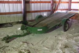 John Deere 12 Foot Utility Tilt Trailer