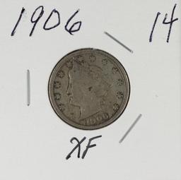 1906 - LIBERTY HEAD "V" NICKEL - XF