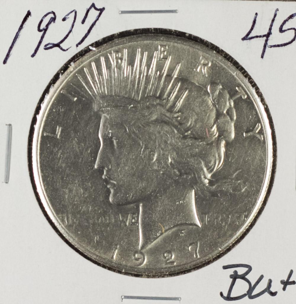 1927 - PEACE DOLLAR - BU